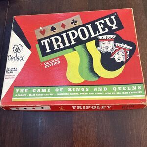 Vintage 1962 Tripoley De Luxe Edition - Cadaco No 111